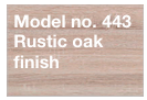 Rustic Oak Finish